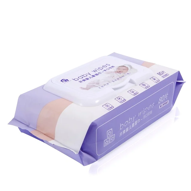  Baby Wet Wipes wholesale 80pcs Organic Eco Friendly 100% Natural Bamboo Cotton Sensitive Water