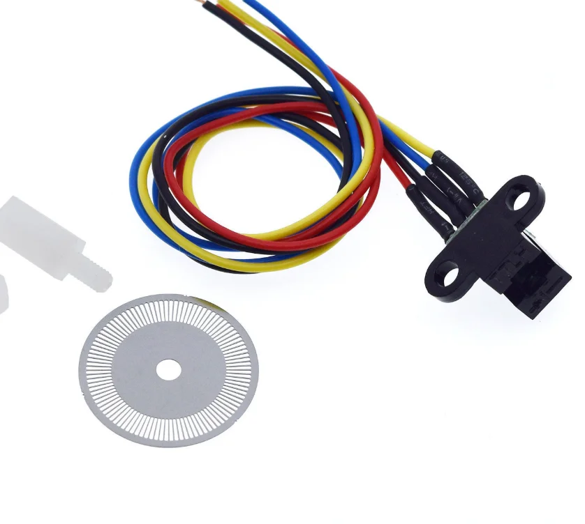 Photoelectric Speed Sensor Encoder Coded Disc Code Wheel For Smart Car 5V For Arduino DIY