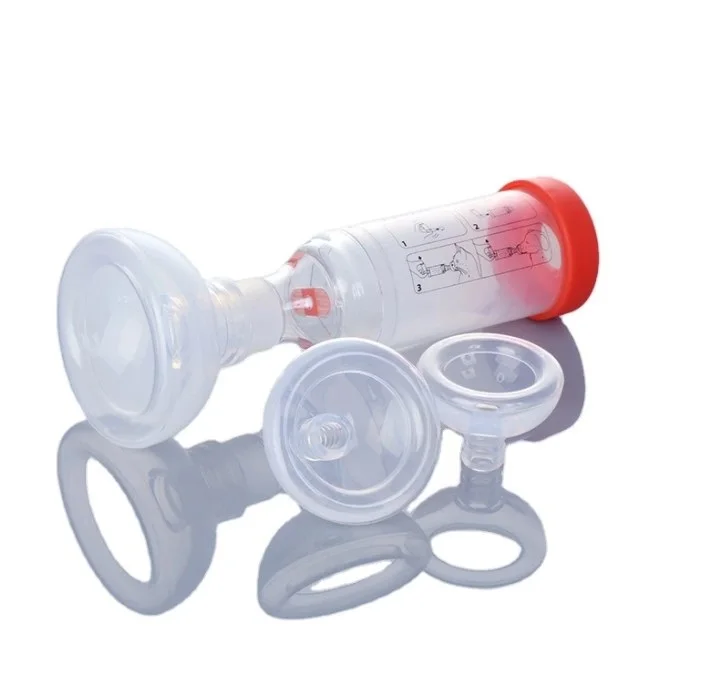 Aerosol Chamber Asthma Spacer And Inhaler Mdi Asthma Medication Treatment Vet Aerosol Chamber