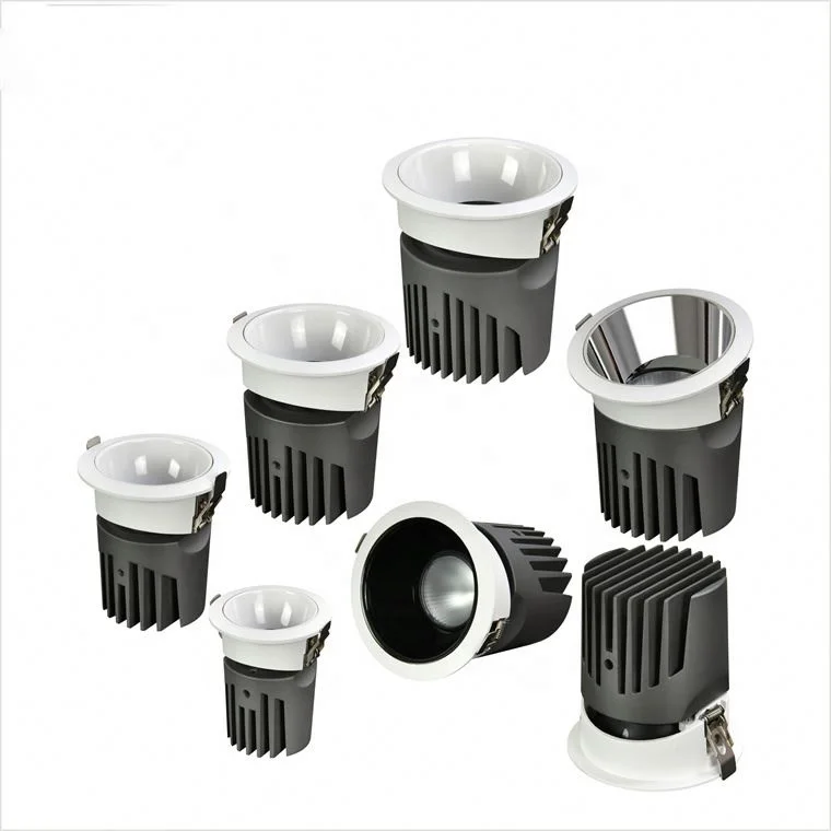 New Arrival Restaurant Cafe Decor Recessed Mounted Adjustable 20W 30W 40W 60W Aluminum Cob Led Spotlight