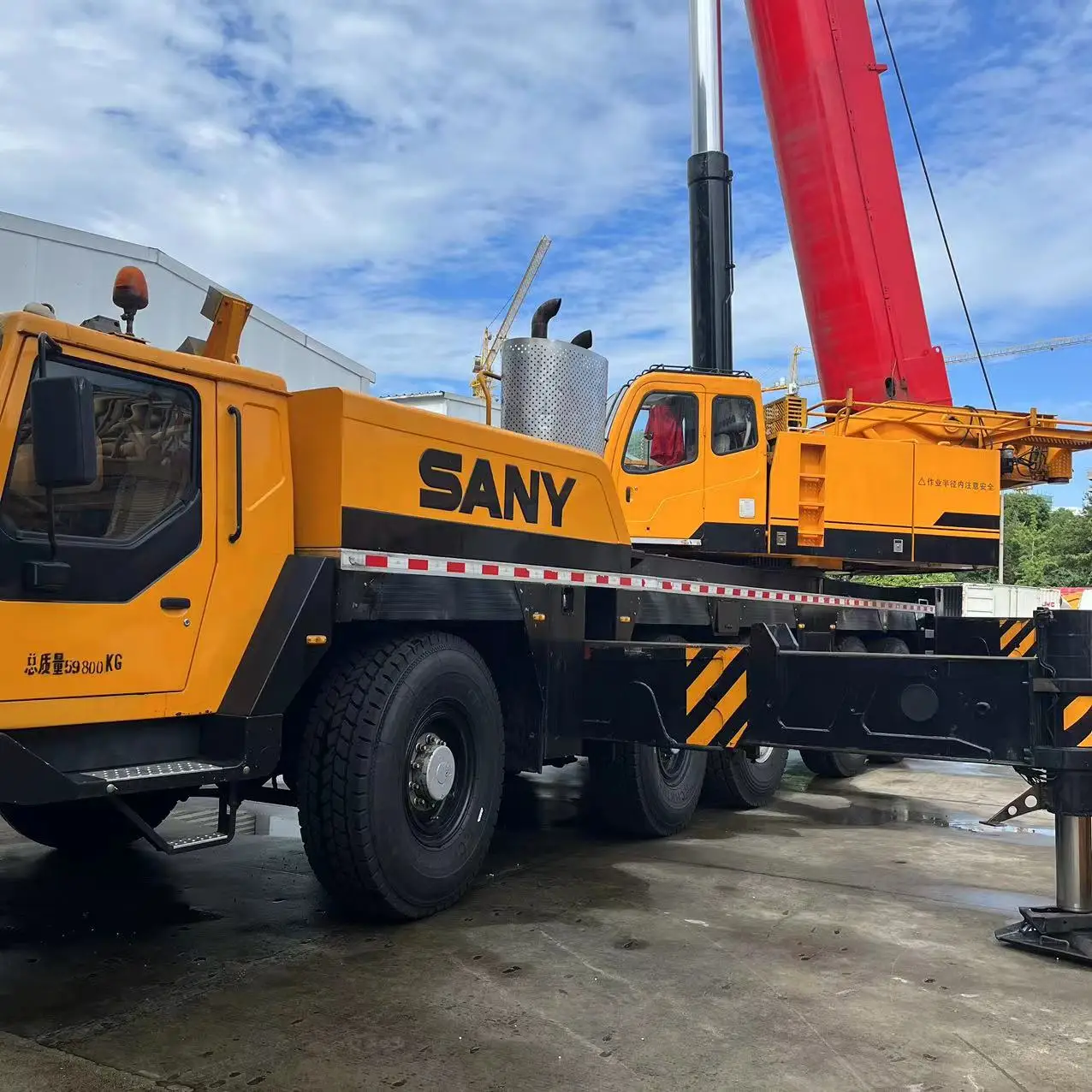 China Famous SANY QAY220 Second Hand Truck Crane 220 Tons Lifting