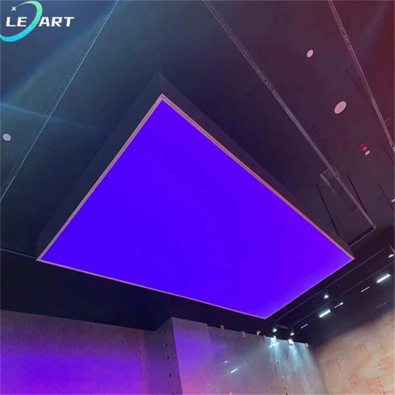 LeArt Advertising Aluminum Snap Frame Fabric Poster LED Backlit Video Light Box Display