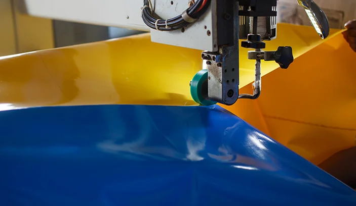 HOT SALE High Quality outdoor inflatable race track for bumper car