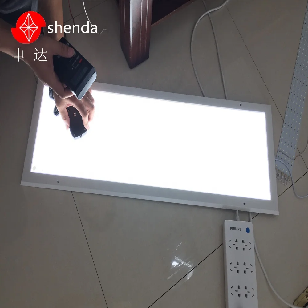 
rohs certificated clean room indoor surface mount ultra thin 24 watt led panel light 1x3 4000K 