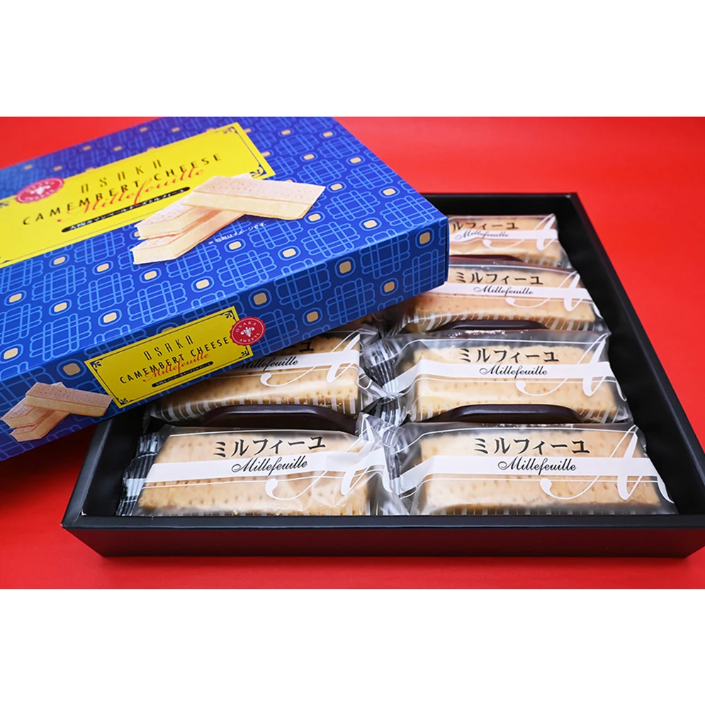 Японский снэк-кремовый десерт с мягким и мягким вкусом для потребителей