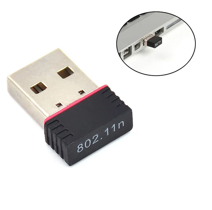 Hot sale mini usb wifi adapter RTL8188 Chipset Adapter dongle usb wifi WI-FI Network Card 802.11n 150M usb wifi adapter for pc