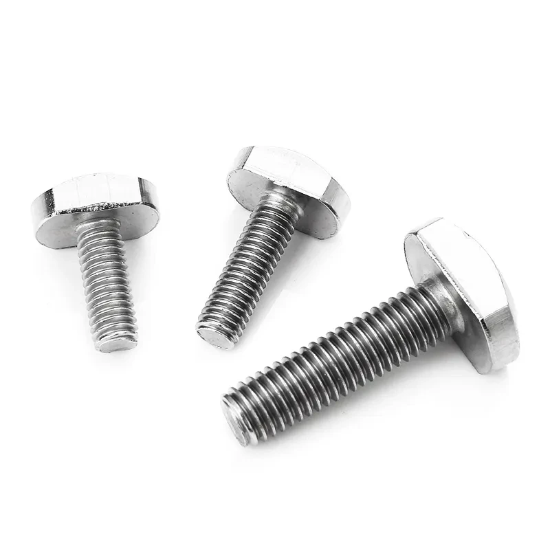 SS304 SS316 DIN21346 Stainless Steel304/316 Square Head Bolts T shape bolt