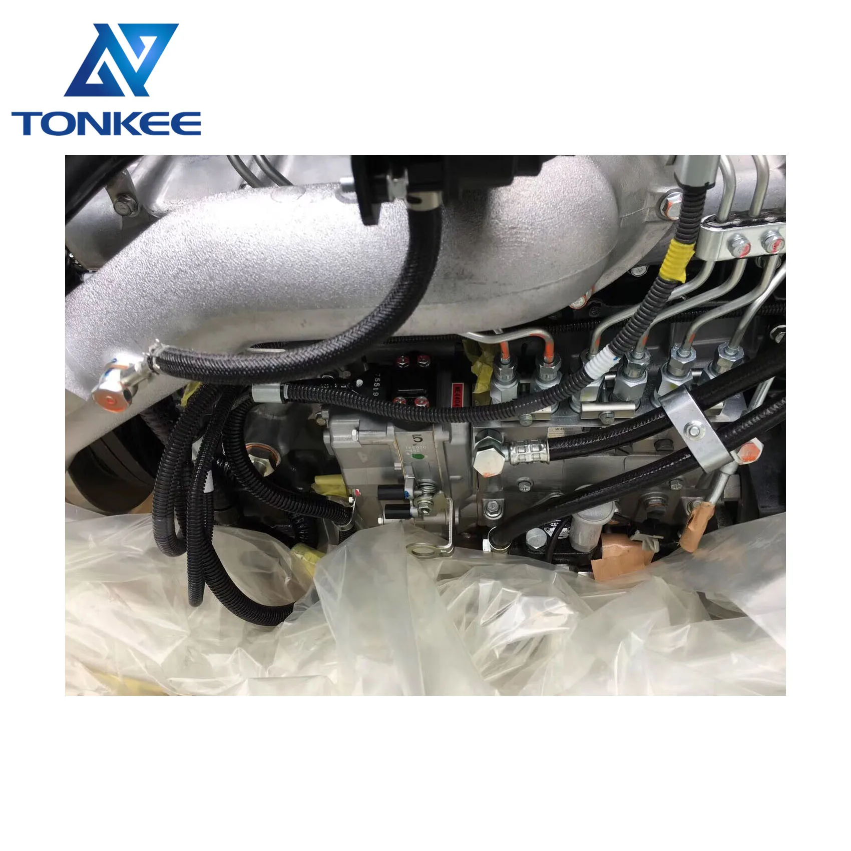 Original New Excavator 6D16-TLE2A 6D16 Engine Assy, 6D16T Complete Engine assembly For HD1430 SK330-6