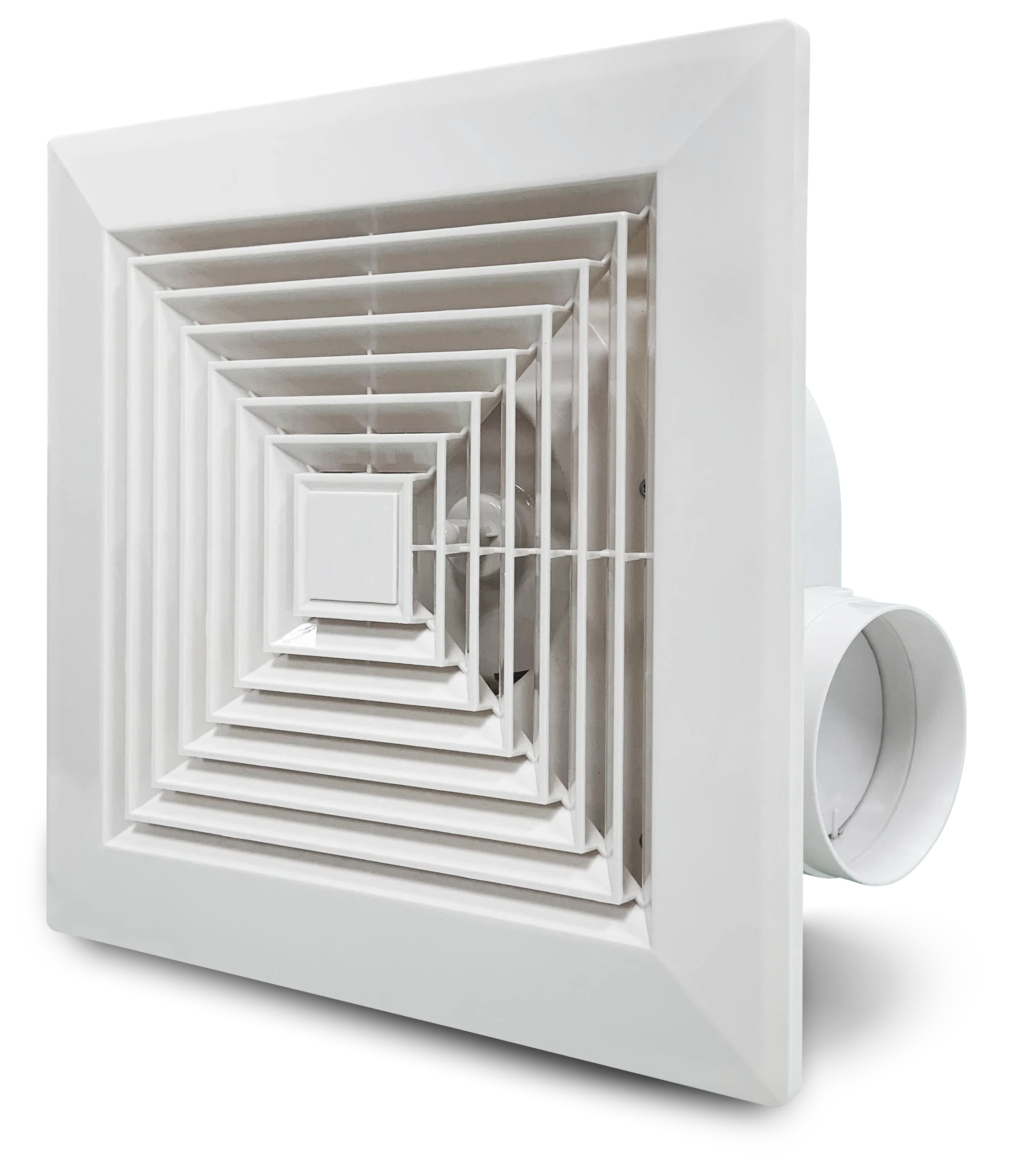 Angega  VF-BD 8/10/12/14/24 ABS Plastic Ceiling Pipe Ventilating Fan Ceiling Mounted