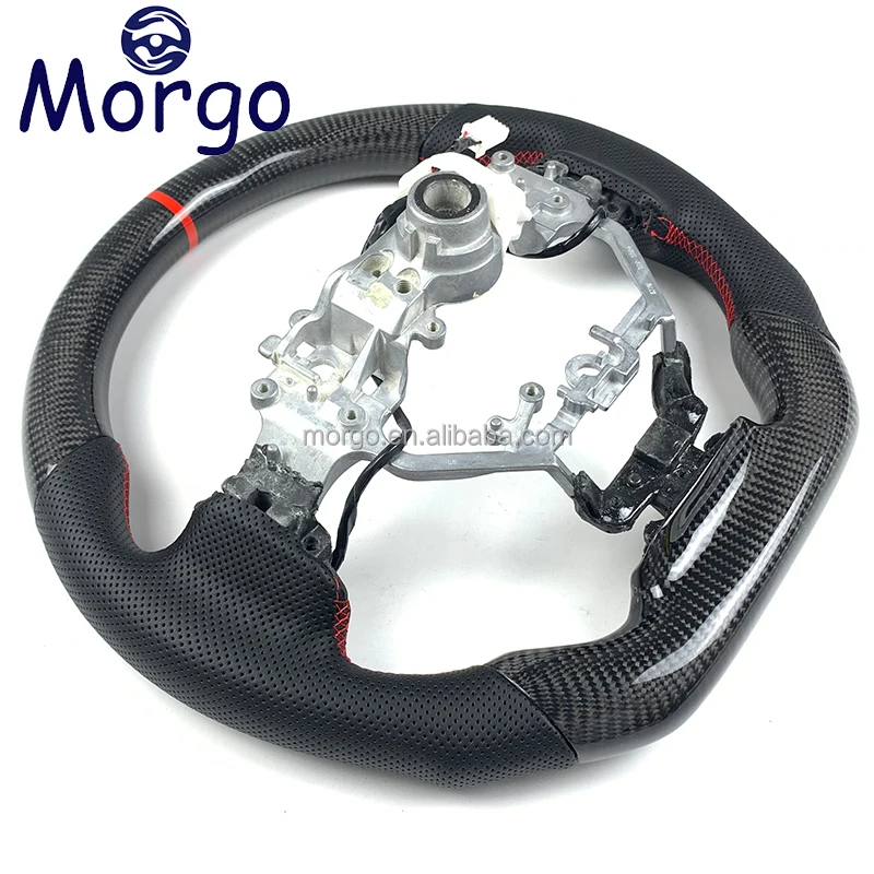 Custom Carbon Fiber Steering Wheel fit for Lexus IS NX ISF CT GSF Car Steering Wheel
