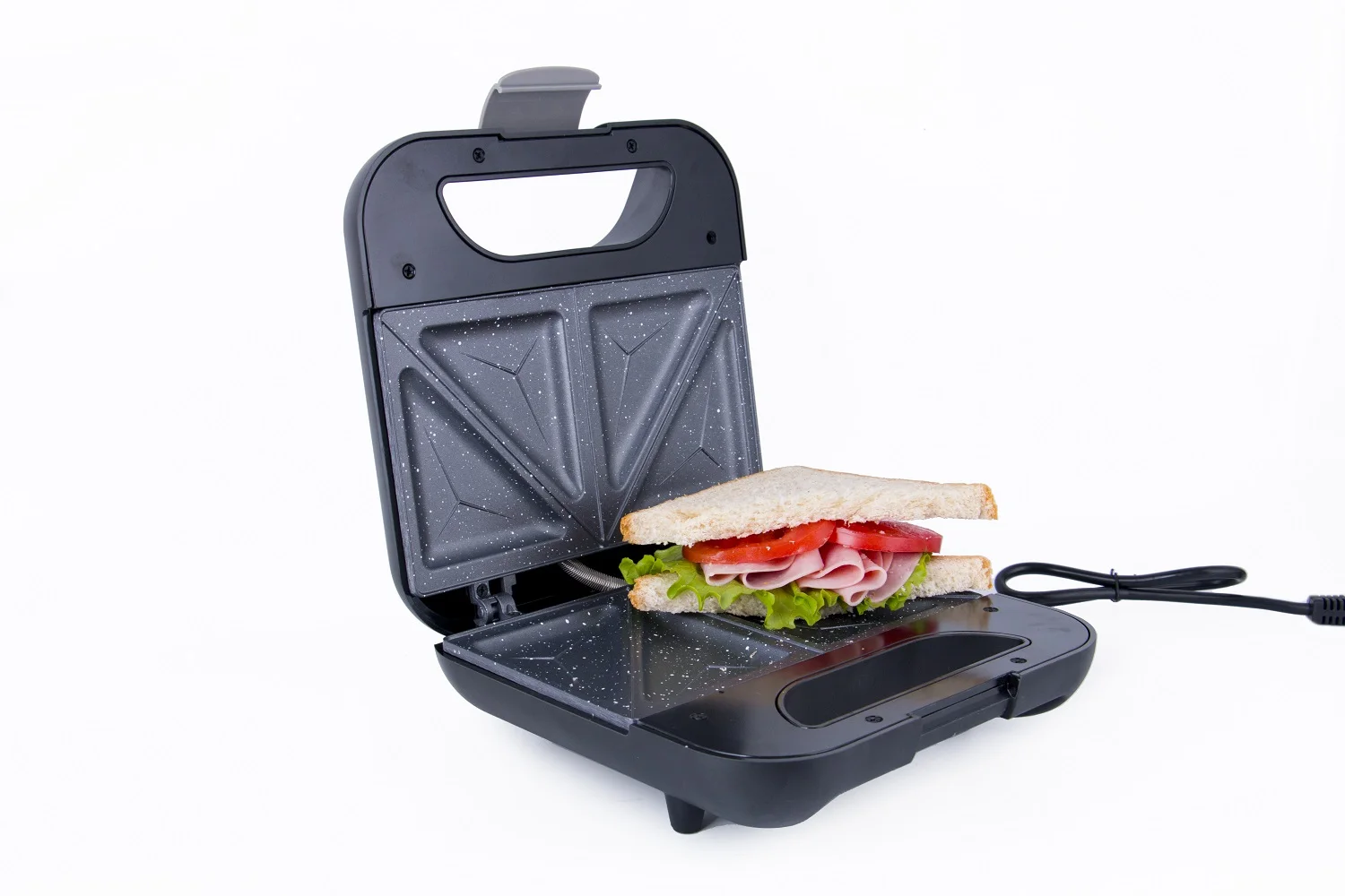 3 In 1 Huining Electric Sandwich Maker Household Popular Professional Metal Bread Grill