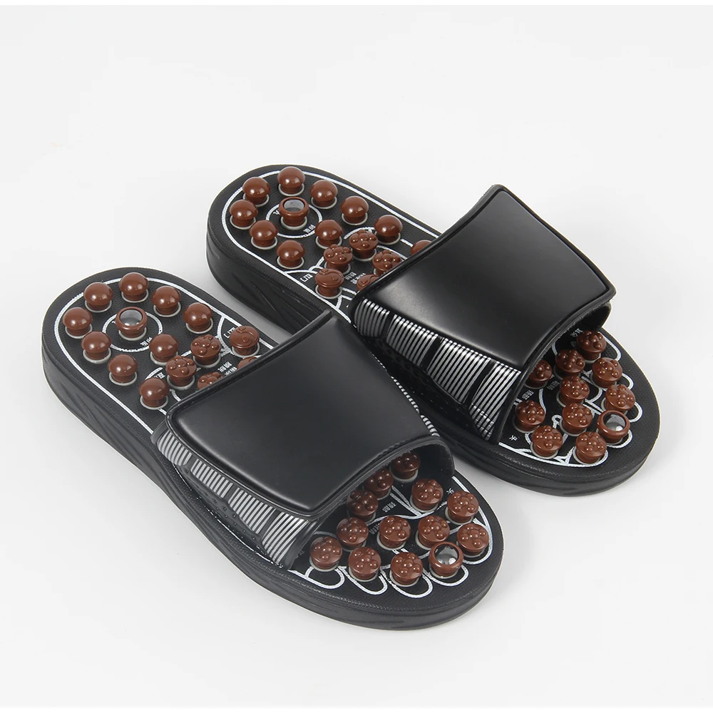Good Performance Spring Magnet Health care Jade-stone Acupressure Massage Slipper