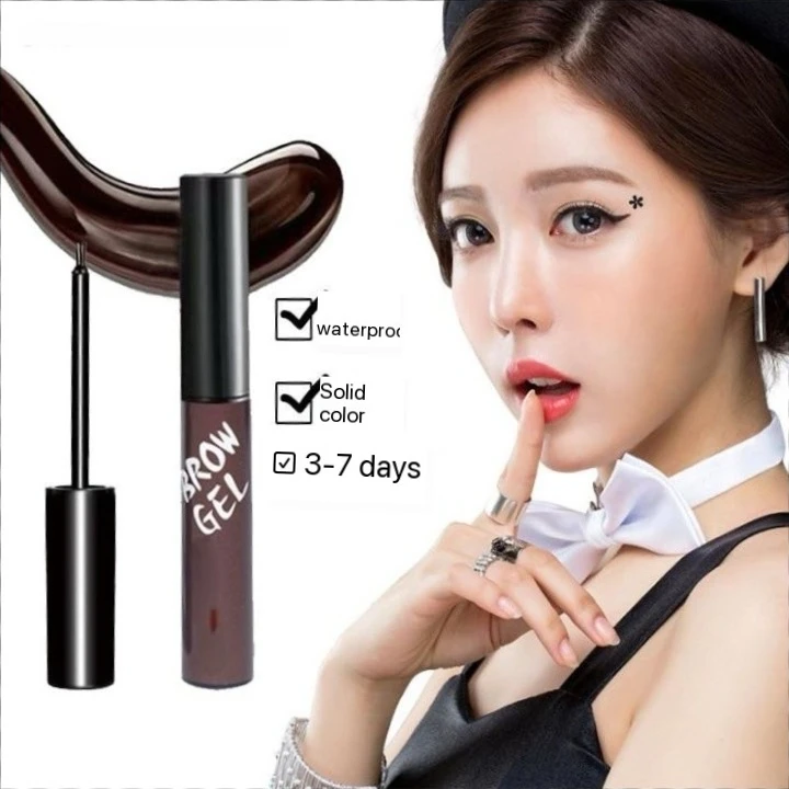 Waterproof Anti-Staining Lasting Color Eyebrow Coloring Gel Dye for Home Use
