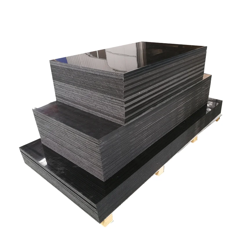 Extruded ESD Polypropylene Sheet High Quality Plastic PP Building Sheet Customized Size High Density Solid PP Sheet