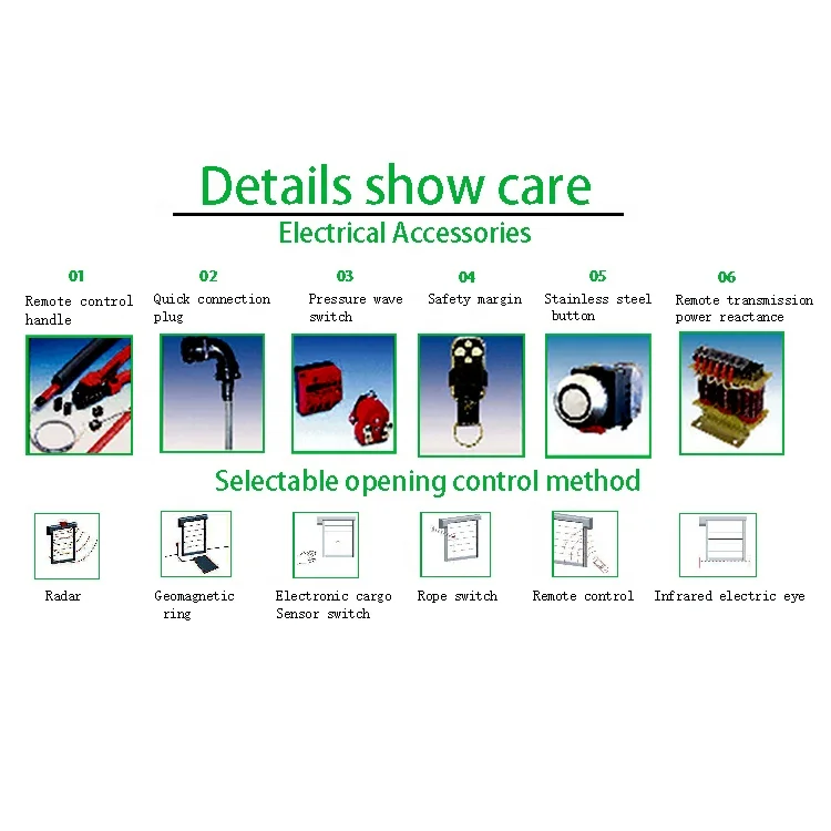 YANING new magnetic safety protection fast rolling shutter door factory fast door pvc roll up door