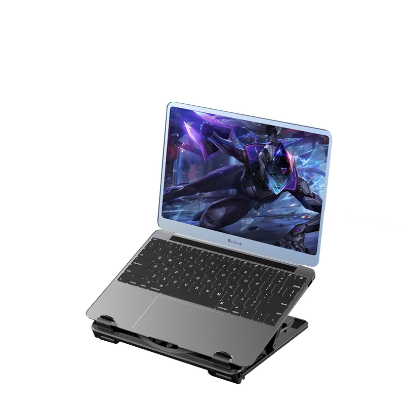 Высококачественная подставка для ноутбука с охлаждающей базой Macbook iPad роскошная охлаждающий вентилятор