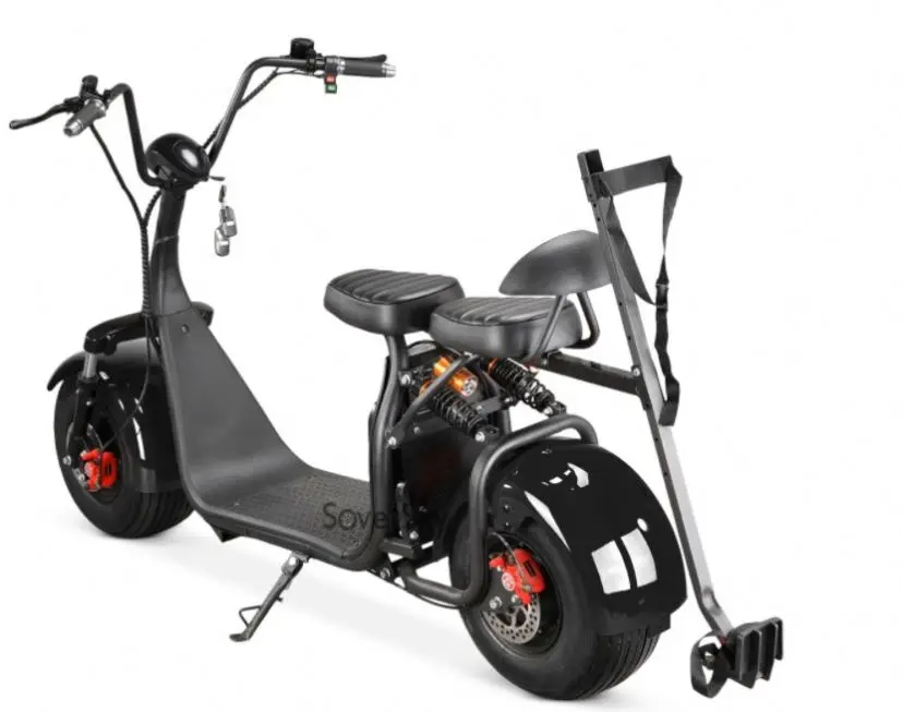 EEC approved 1000W big fat tyre adult chopper electric scooter citycoco citycoco