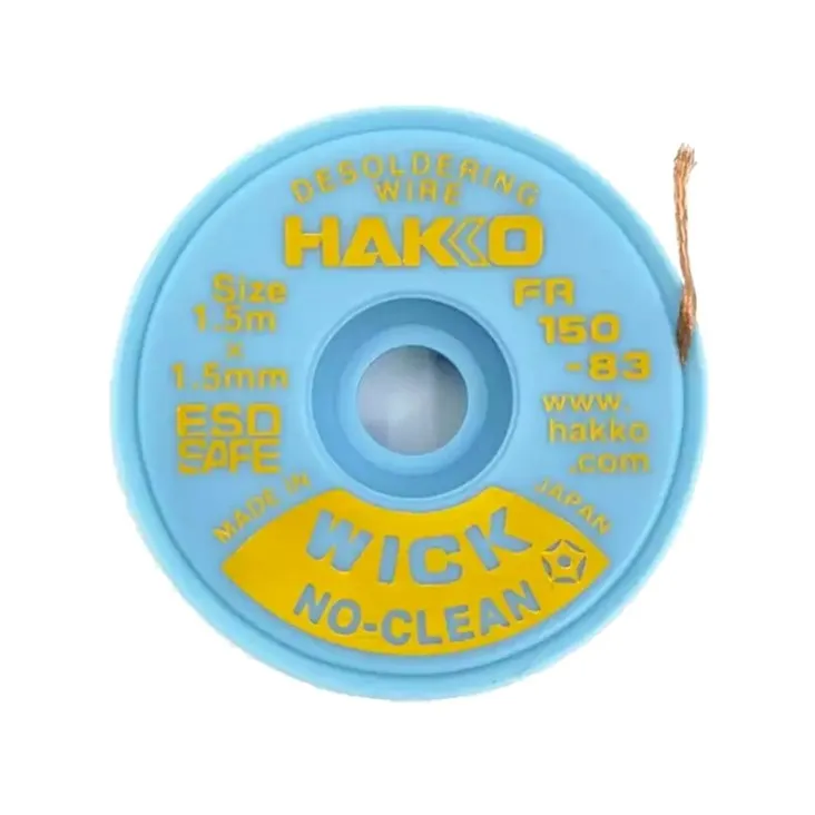 No Clean Wick Desoldering Braid ORIGINAL Halogen Free FR150  Easy To Use ESD Safe RoHS Compliant FR-150 Solder Wick
