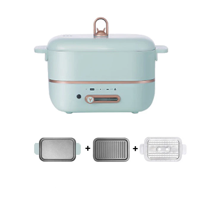 Mini electric hot pot Multifunctional electric heating pot
