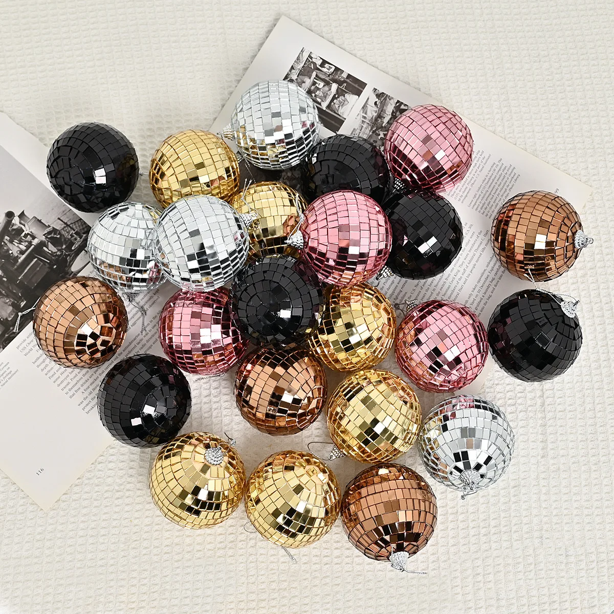 60 Inch Mirror Ball 150cm Big Size Disco Mirror Ball Gold Color Fo Party Effect