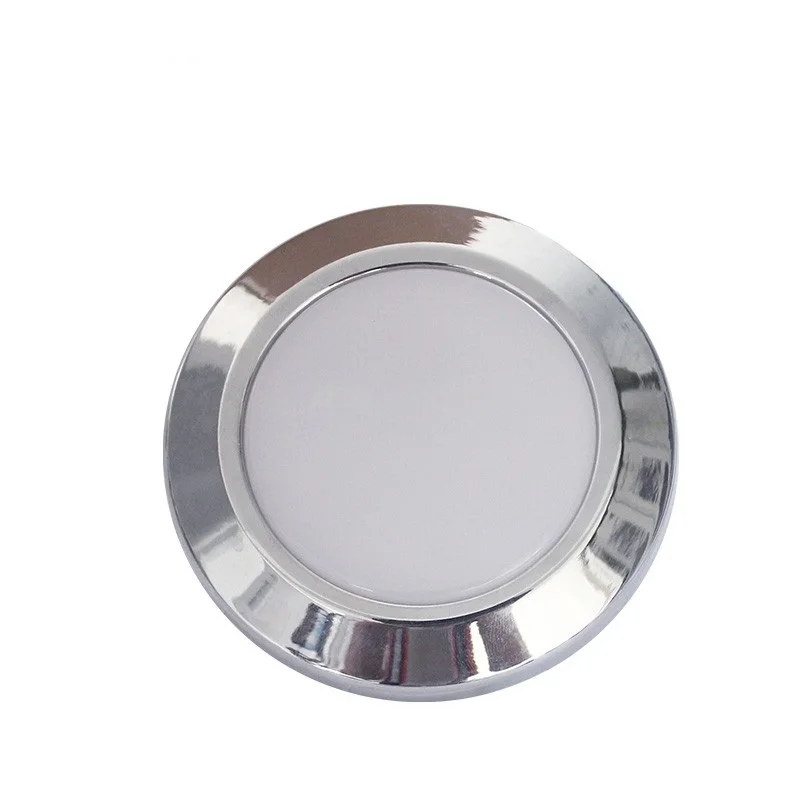 RV Downlight Ceiling Top  Light LED 12V Silver Spotlight for House  for RV Motorhome Boat