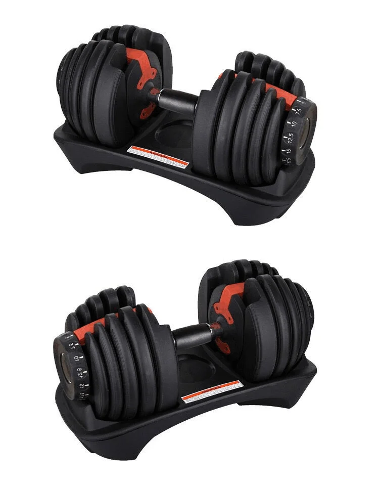 Wholesale Adjustable Dumbbell Set Barbell Dumbbell Weights Set with Connecting Rod Weight Training Kit