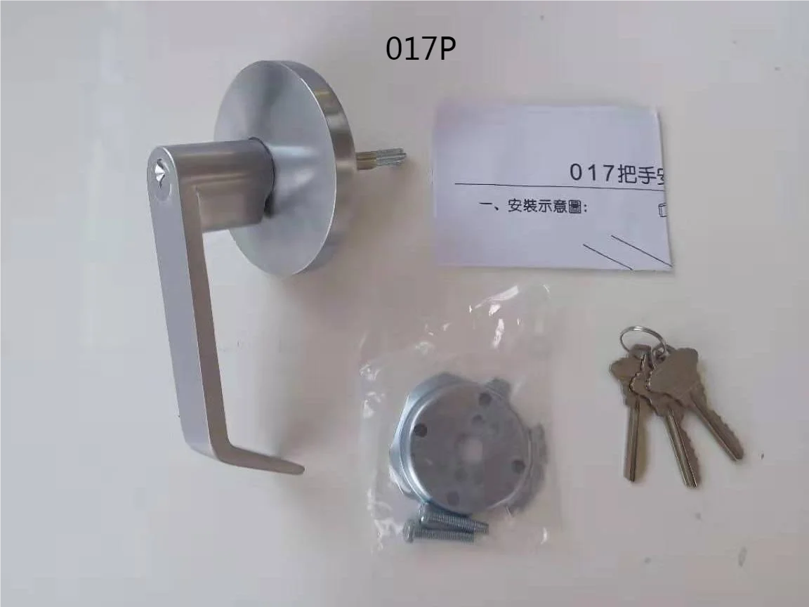 Защелкивающийся замок, цинковая ручка, ручка для противопожарной двери, стальной материал, замок для выхода, цилиндрический замок, индивидуальная Рычажная ручка