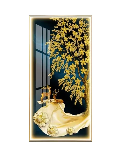 Wall Art Pictures Porcelain For Abstract Hanging Decorative Picture Led Artwork Living Room Decoration Home Decor Painting