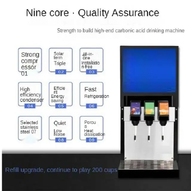 2021 Factory Hot Sell Drink Dispenser Maker Soda Water Carbonation Maker Sparkling Water Maker Soda Siphon