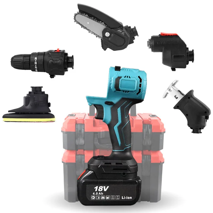 cordless drill multi functional  treasure Cross-border rechargeable lithium battery universal treasure  electric tool kit