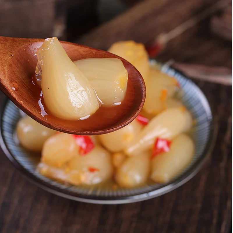 High Quality Slightly Spicy Pickled Healthy Food Bag Vegetable Pickled Chinese Bulbous Onion