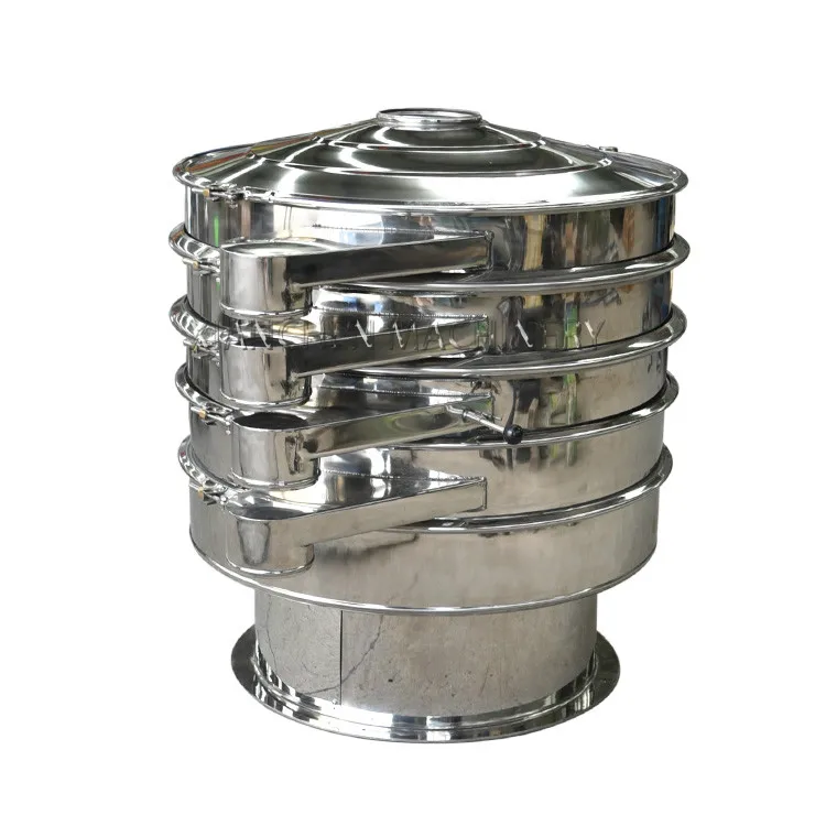 XC Manufactures Industrial Rotary Vibrating Screen Electric Sieve Vibrator Vibrating Sifter Separator