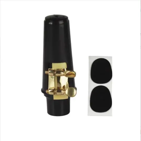 Wind Instrument Accessories Alto Saxophone Mouthpiece Suit with 2 Nozzle Patches