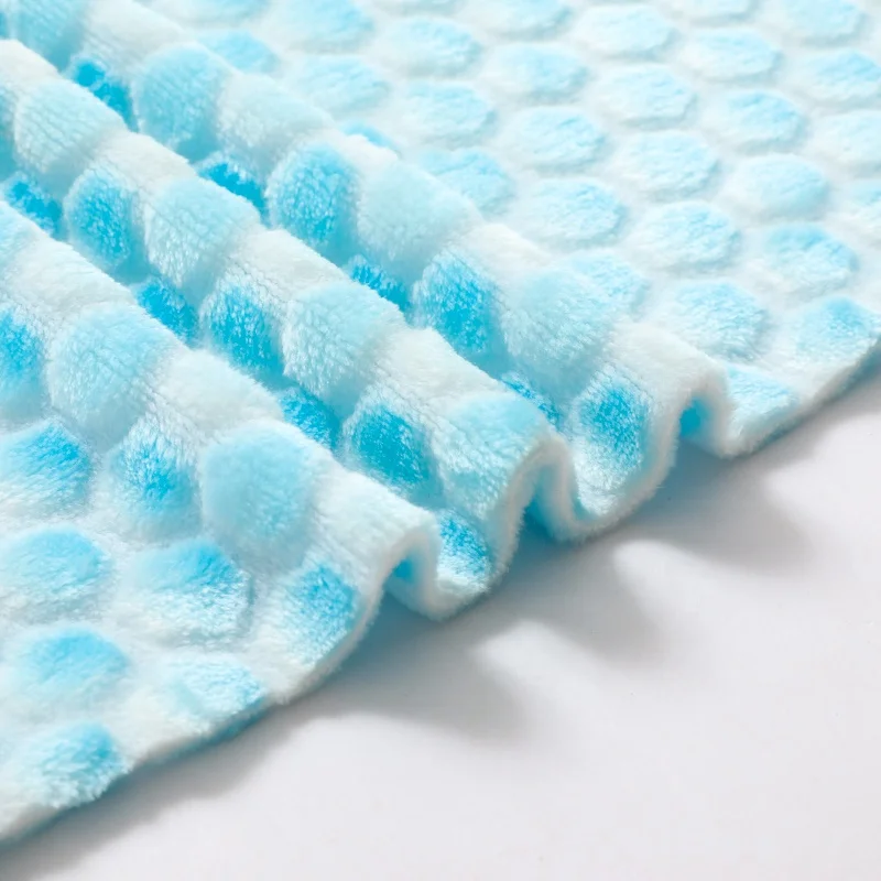 
High quality100% polyester Double-sided burnout velvet fabric flannel For Home textile 