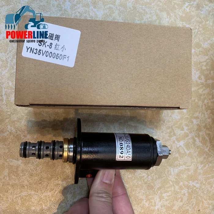 SK200-8 SK330-8 Solenoid Valve YN35V00049F1 KWE5K-31/40C50-213 for KOBELCO excavator