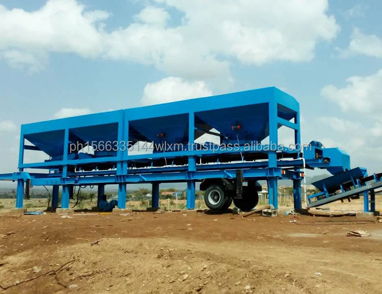 LB2500 asphalt plant diesel roady asphalt mixing plant
