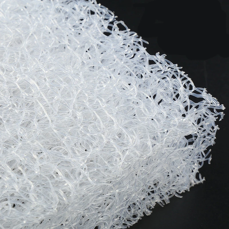 Imported 4D polymer POE air fiber made of cushion / mattresses Breathable high elasticity pillow insert Cushion filling material