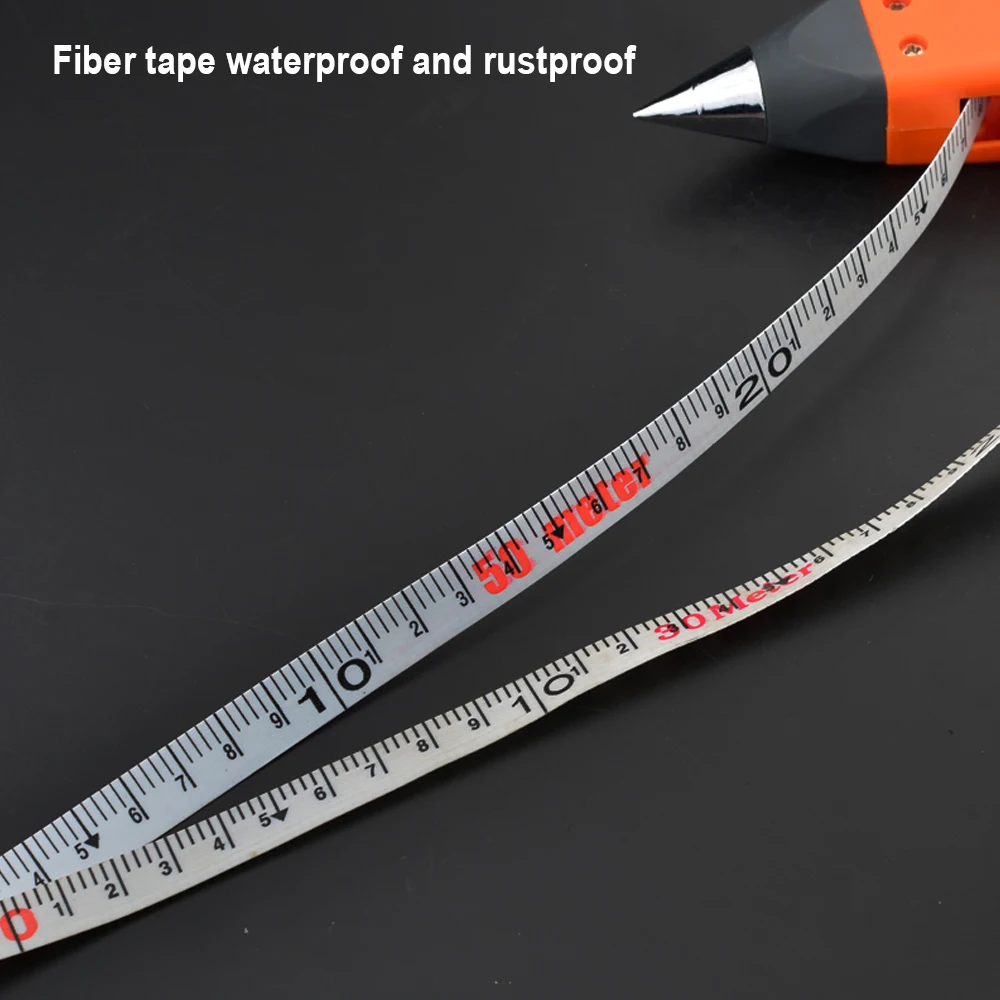 Best selling long steel tape measure 30mx12.5mm 50mx12.5mm 100mx12.5mm high quality measuring tape