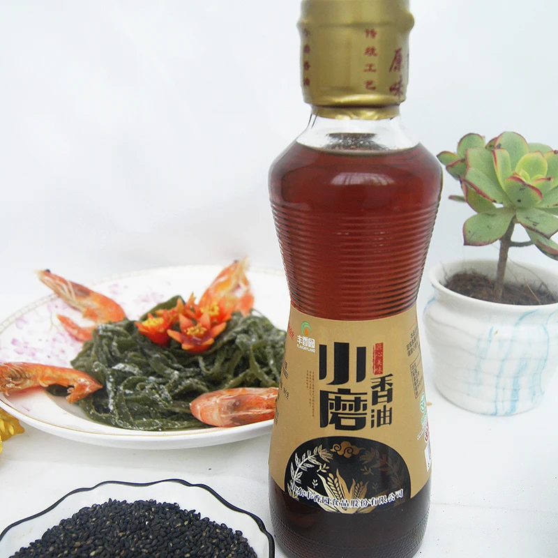 250ML   High Quality Restaurant Bulk Sale   Pure  Sesame Cooking oil