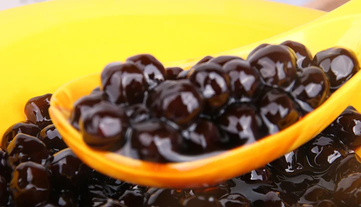 Not need to boiled mango pearl boba crystal ball konjac pearl for cold drink milk tea dessert