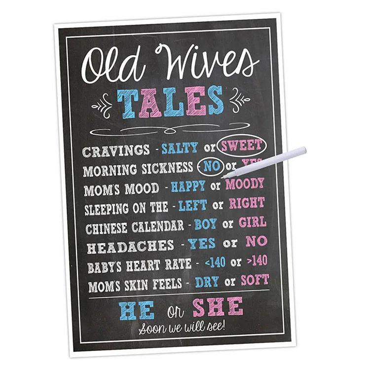 Nicro детские товары для вечеринки по половому восприятию, набор для игр для мальчиков и девочек