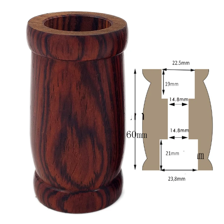 Special clarinet barrel cocobollo/Dalbergia retusa/clarine barrel / the second section 60mm/Clarinet accessories/German Oehler
