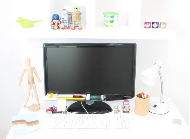 
Computer monitor storage rack Sticky Notes Holder Self Stick Notes Memo Board Message Pad for Monitors 