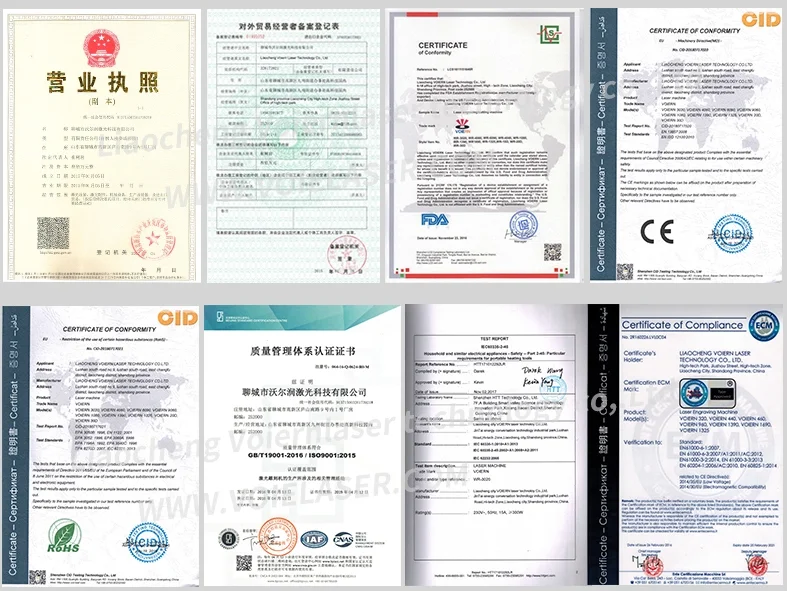 VOIERN WR4060 9060 1080 1390 1310 co2 laser engraving machine 400*600mm for arcylic wood glass marble leather MDF paper fabric