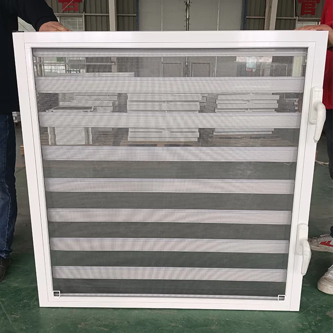 WEIKA Shutters for Window Aluminum Alloy Louver Ventilated Shutter with Fixed Screen Custom Low Price
