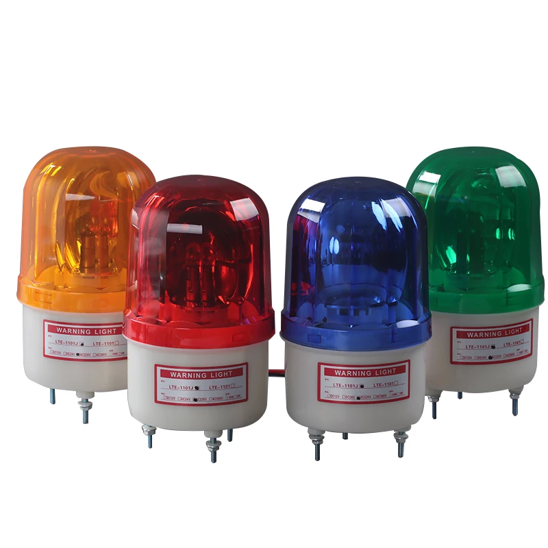 LED Flash Warning Light for Mechanicals with Buzzer  Red Zone Danger Area Warning Light
