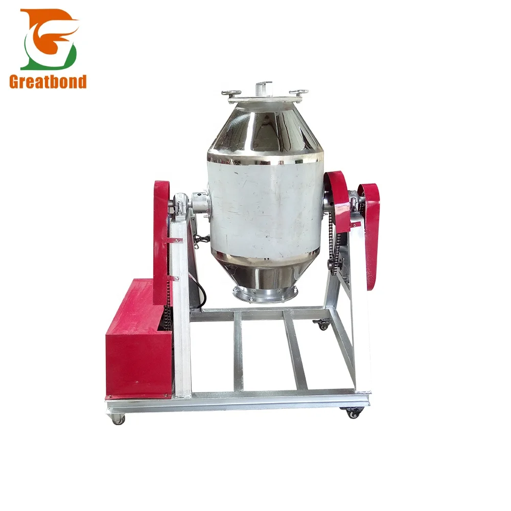Mixing Evenly 304 Stainless Steel Powder Drum Dryer Cereal Mixer Industrial Vertical Grain Machine