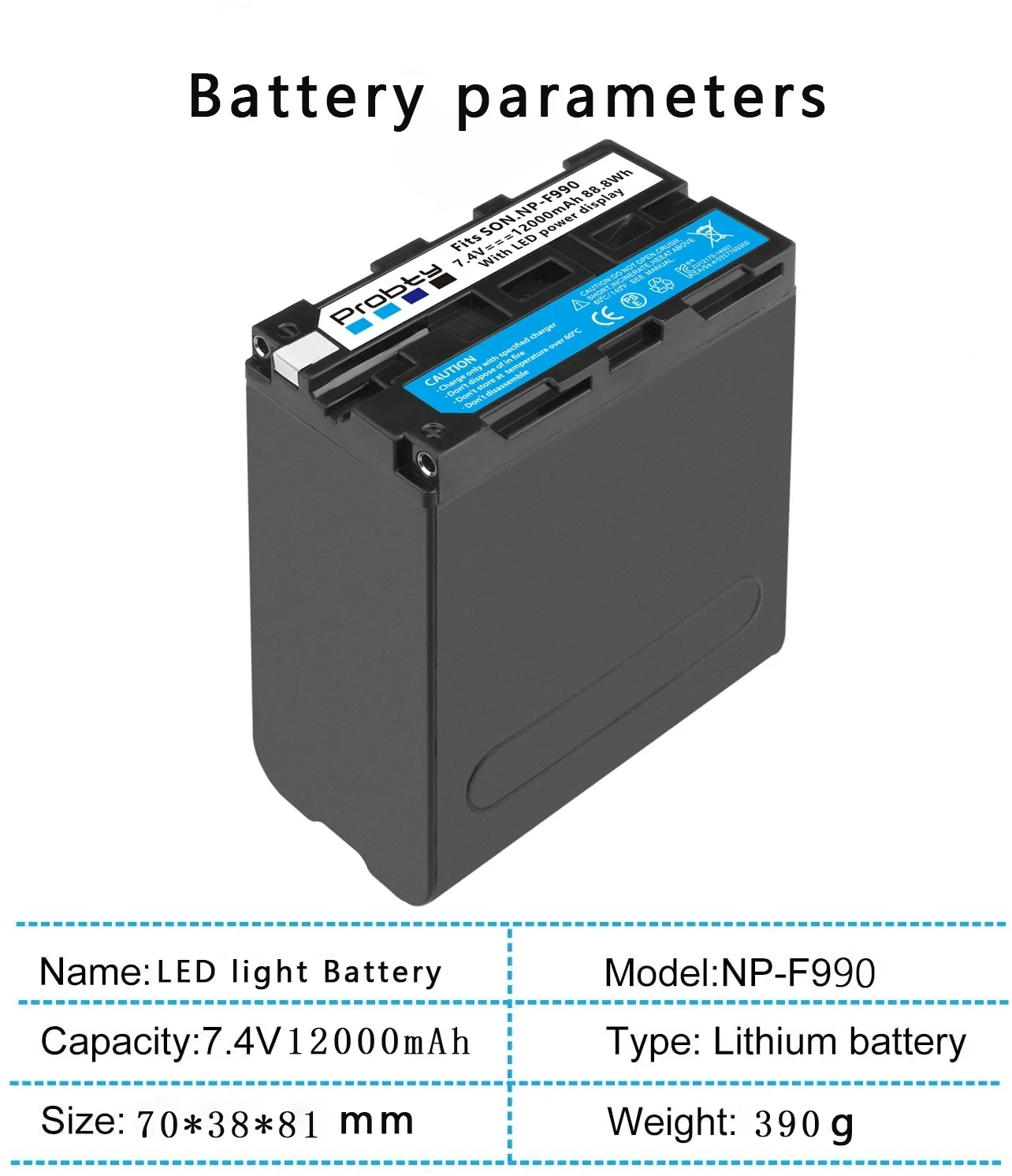 8000mAh 10000mAh Lithium ion 12000mAh NP-F990 NP-F980 F970 F960 camera Battery for CCD-TRV35 TRV940