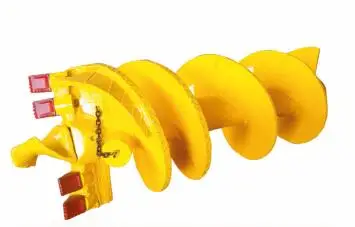 High Torque Requested Soil Drilling Rig Spiral CFA Auger for Liebherr Rig