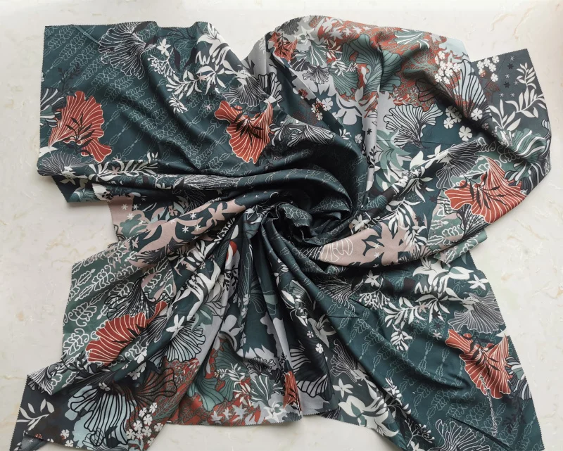 Woman Fashion Cotton Like Scarves 110x110cm